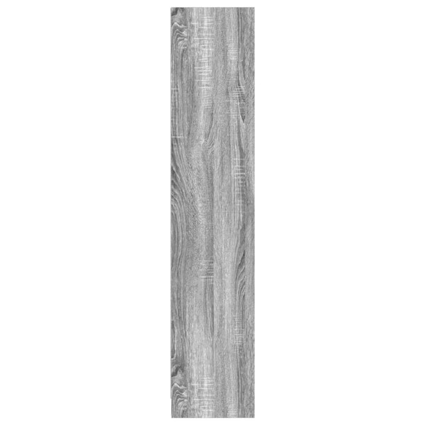 Estantería madera de ingeniería gris Sonoma 57x28.5x107.5 cm M 5