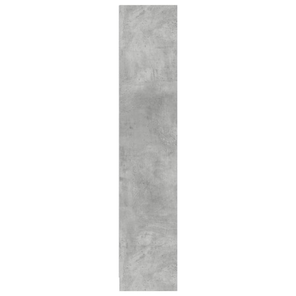 Estantería madera de ingeniería gris hormigón 57x28.5x141 cm M 5