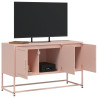 Móvel de TV 100.5x39x60.5 cm aço rosa 5