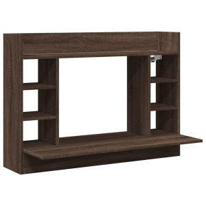 Wall desk madeira madeira carvalho engenharia 105x48x75 cm H