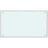 Salpicaderos de cocina 2 uds vidrio templado blanco 70x60 cm 3