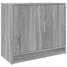 Armario de lavabo madera de ingeniería gris Sonoma 63x29x55 cm 2