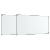 Painéis anti-salpicos de cozinha 2 pcs 80x60 cm vidro temp. 2