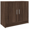 Armario de lavabo madera ingeniería marrón roble 63x29x55 cm 2
