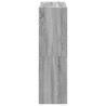 Estante 102x32x108 cm derivados de madeira cinzento sonoma 5