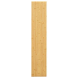 Estante de pared de bambú 100x20x1.5 cm H
