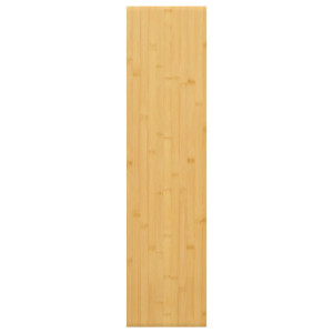 Estante de pared de bambú 80x20x2.5 cm H
