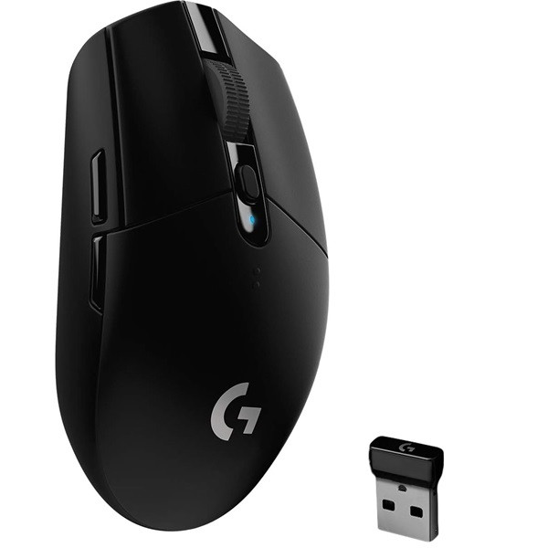 Ratón gaming inalámbrico logitech g305 lightspeed/ batería recargable/ hasta 12000 dpi/ negro M 5