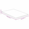 Tablero de mesa de bambú 40x60x1.5 cm 4