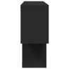 Estantería de pared madera ingeniería negro 100x20x53 cm 5