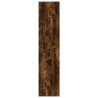 Aparador alto madera de ingeniería roble ahumado 30x41x185 cm 5