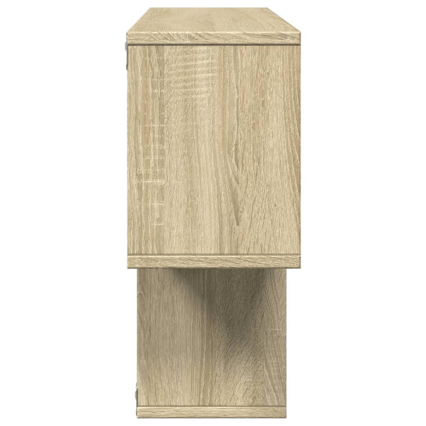 Estantería de pared madera ingeniería roble Sonoma 100x20x53 cm M 5