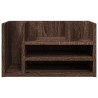 Organizador escritorio madera ingeniería marrón 44.5x24x25 cm 4
