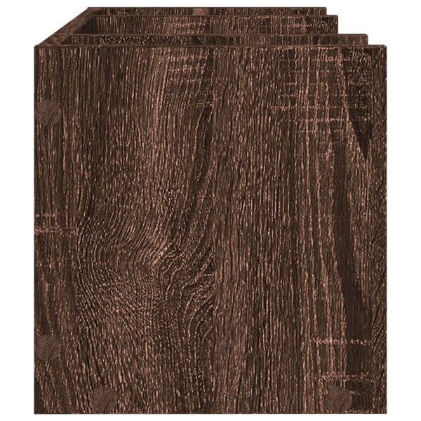 Organizador escritorio madera ingeniería marrón 44.5x24x25 cm M 5