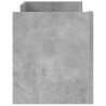 Mueble para TV contrachapada gris hormigón 100x35x40 cm 5