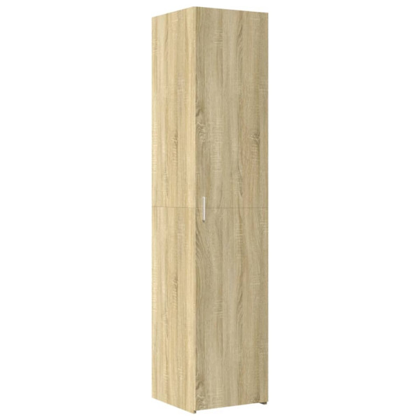 Aparador de madera de ingeniería roble Sonoma 40x42.5x185 cm M 2