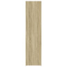 Aparador de madera de ingeniería roble Sonoma 45x42.5x185 cm 4