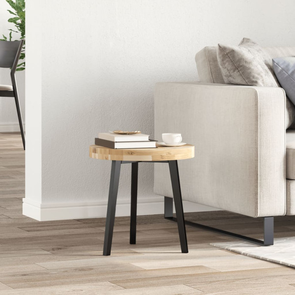 Tablero de mesa redondo madera maciza de acacia Ø40x4 cm M 3