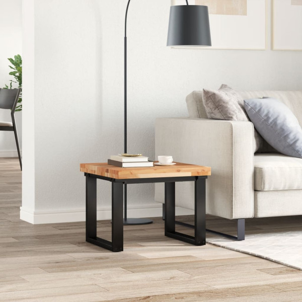 Tablero de mesa cuadrado madera maciza acacia 50x50x4 cm M 3