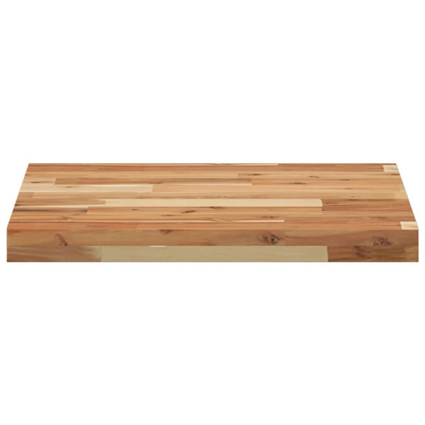 Tablero de mesa cuadrado madera maciza acacia 50x50x4 cm M 4