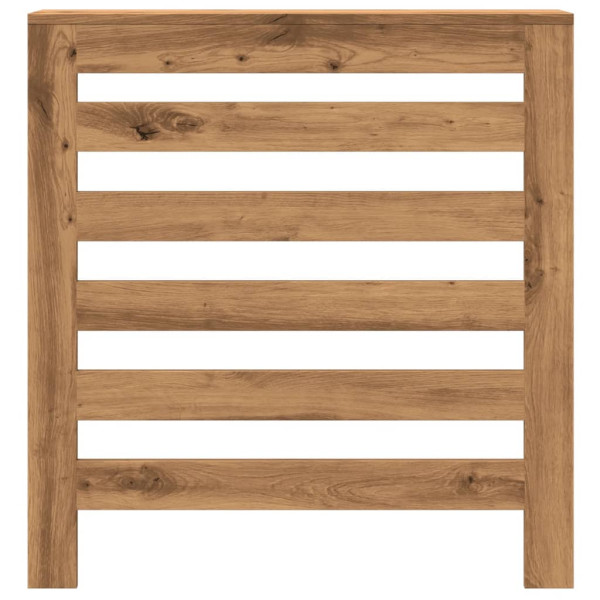 Cubierta de radiador madera color roble artesano 78x20x82 cm M 3