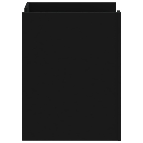 Mesa de cabeceira 45x50x65 cm derivados de madeira preto M 5