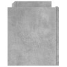 Mueble de TV madera ingeniería gris hormigón 80x35x40 cm 5