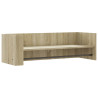Estante de pared madera ingeniería roble Sonoma 100x35x30.5 cm 2