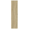 Aparador de madera de ingeniería roble Sonoma 30x42.5x185 cm 5