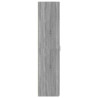 Aparador de madera de ingeniería gris Sonoma 40x42.5x185 cm 5