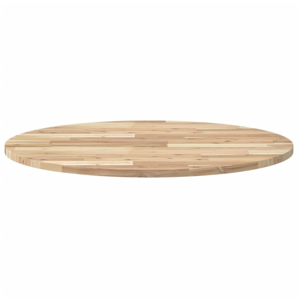 Tablero de mesa redondo madera maciza de acacia Ø80x2 cm M 4