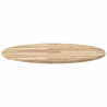 Tablero de mesa redondo madera maciza de acacia Ø80x2 cm 4