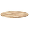 Tablero de mesa redondo madera maciza de acacia Ø80x2 cm 5