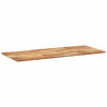 Tablero de mesa rectangular madera maciza acacia 120x60x2 cm 5