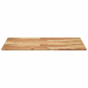 Tablero de mesa rectangular madera maciza de acacia 120x70x2 cm 4