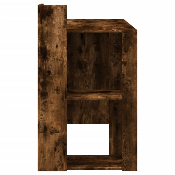 Escritorio madera de ingeniería roble ahumado 103.5x56.5x94 cm M 5