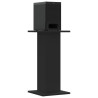 Soportes altavoces 2 uds madera ingeniería negro 30x30x60 cm 3