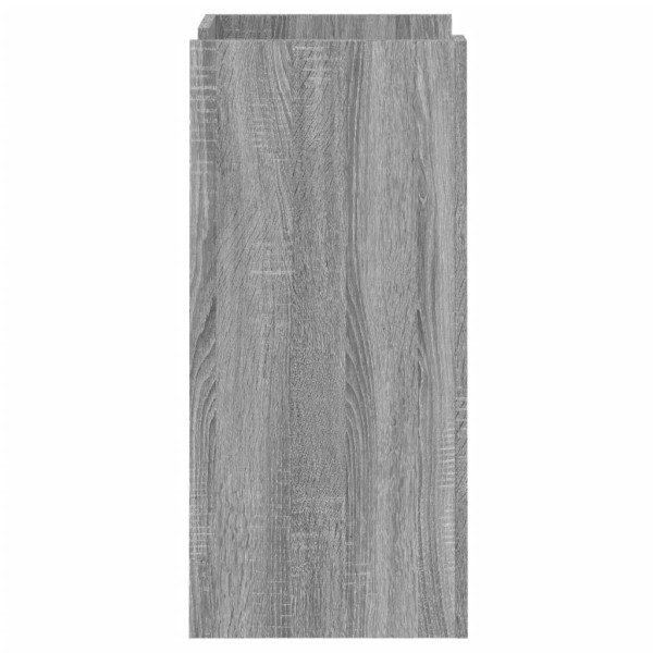 Aparador madera de ingeniería gris Sonoma 45x35x75 cm M 5
