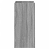 Aparador madera de ingeniería gris Sonoma 45x35x75 cm 5