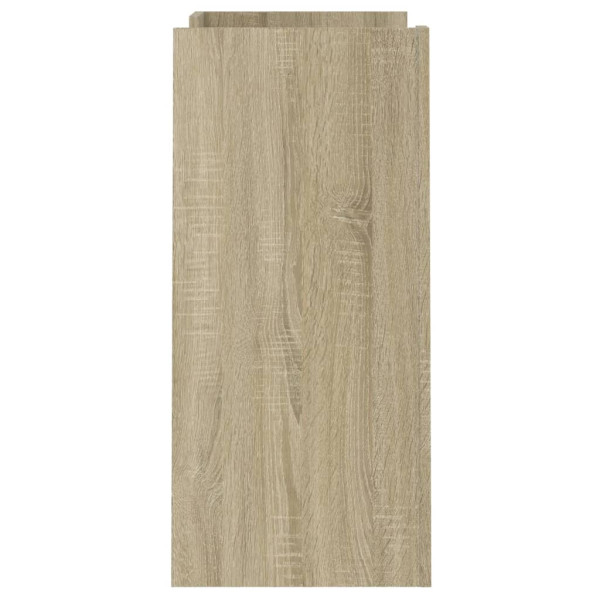 Aparador de madera de ingeniería roble Sonoma 73.5x35x75 cm M 5