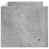 Estante de pared madera ingeniería gris hormigón 100x35x30.5 cm 5