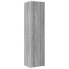 Aparador de madera de ingeniería gris Sonoma 45x42.5x185 cm 2