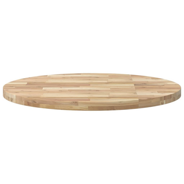 Tablero de mesa redondo madera maciza de acacia Ø90x4 cm M 4