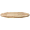 Tablero de mesa redondo madera maciza de acacia Ø90x4 cm 4