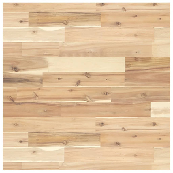 Tablero de mesa cuadrado madera maciza acacia 60x60x4 cm M 2