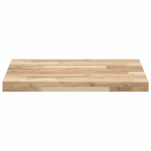 Tablero de mesa cuadrado madera maciza acacia 60x60x4 cm M 4