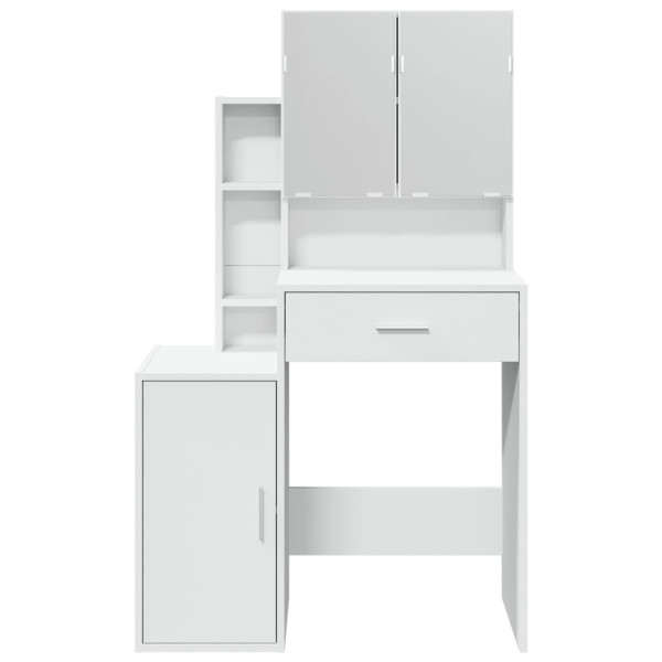 Toucador com armário 80x35x132 cm cor branco M 5