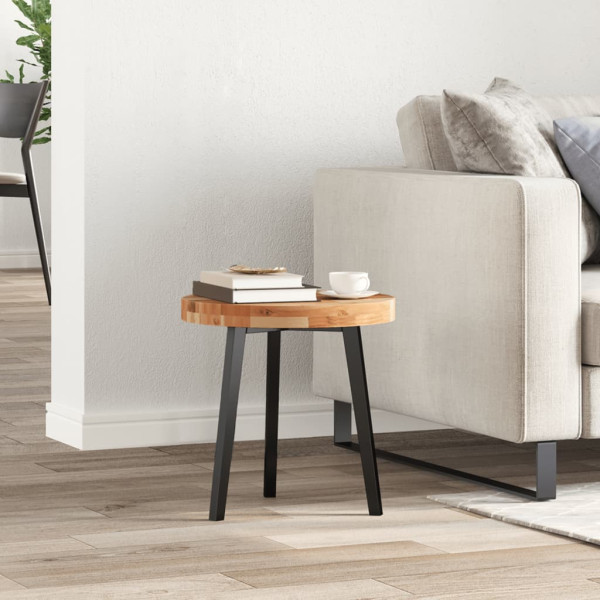 Tablero de mesa redondo madera maciza de acacia Ø40x4 cm M 3