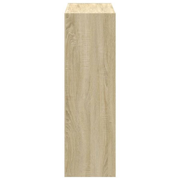 Estante 102x32x102 cm derivados de madeira carvalho sonoma M 5