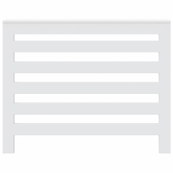 Cobertura de radiador 104x20x82 cm derivados de madeira branco M 3